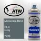 Preview: Mercedes-Benz, Blue Grey, 7709: 400ml Sprühdose, von ATW Autoteile West.